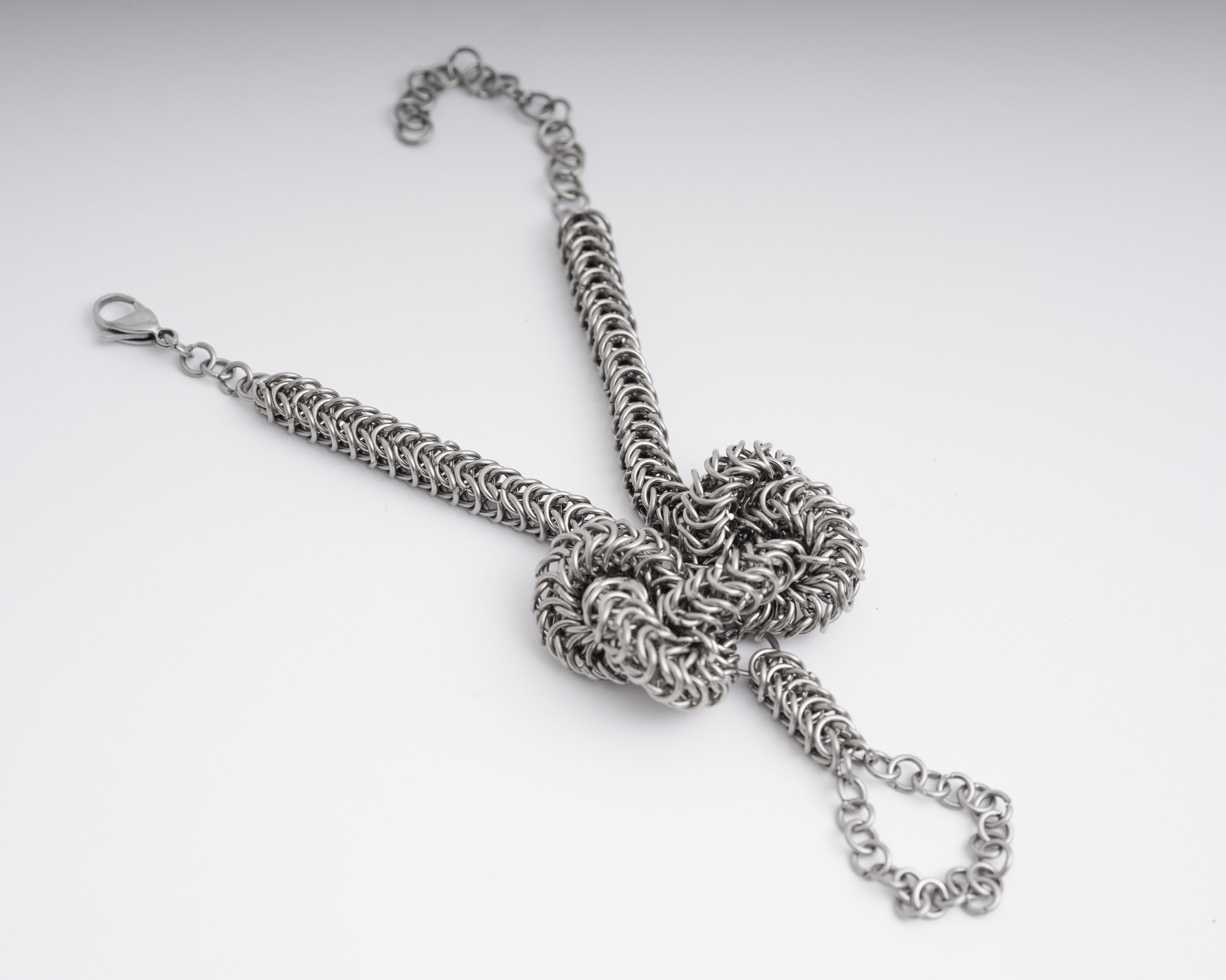 Twisted Bound Handring Bracelet